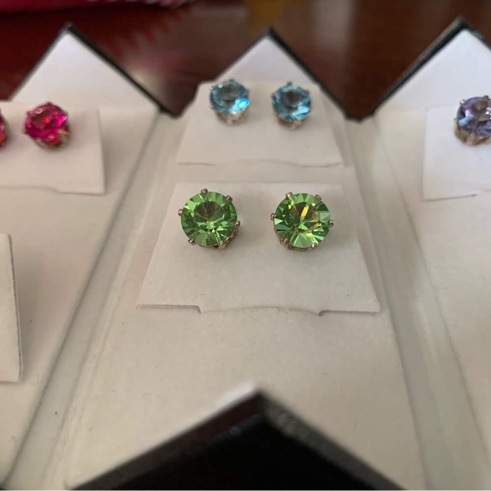 Swarovski Crystal Earring Set - Picture 3 of 12